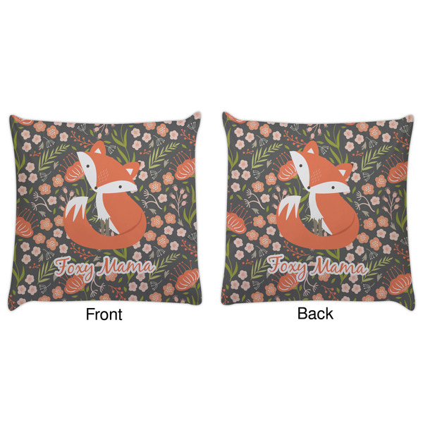 Foxy Mama Decorative Pillow Case - Approval