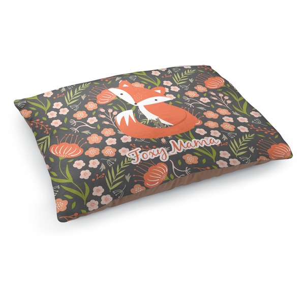 Custom Foxy Mama Dog Bed - Medium