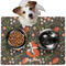Foxy Mama Dog Food Mat - Medium LIFESTYLE