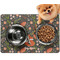 Foxy Mama Dog Food Mat - Small LIFESTYLE