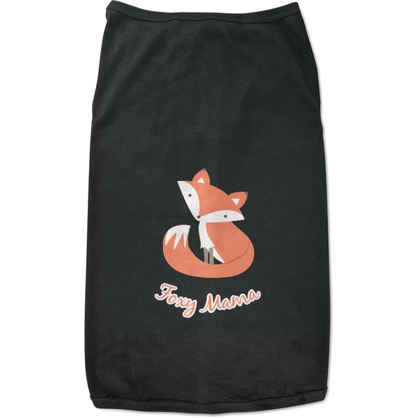 Custom Foxy Mama Black Pet Shirt - S