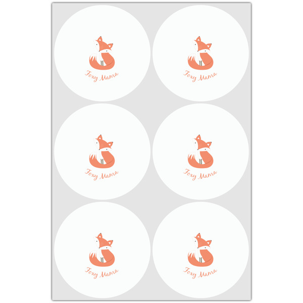 Foxy Mama Drink Topper - Large - Set of 6
