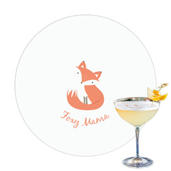 Foxy Mama Printed Drink Topper