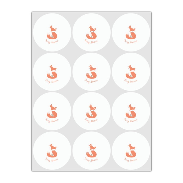 Foxy Mama Drink Topper - Small - Set of 12