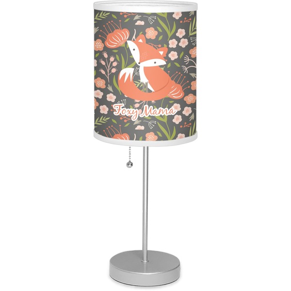 Custom Foxy Mama Lamp with Drum Shade