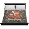 Foxy Mama Duvet Cover - King - On Bed - No Prop