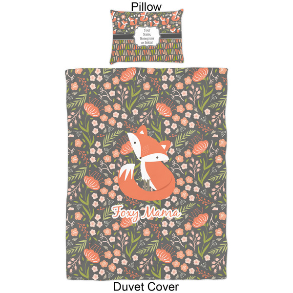 Foxy Mama Duvet Cover Set - Twin - Approval