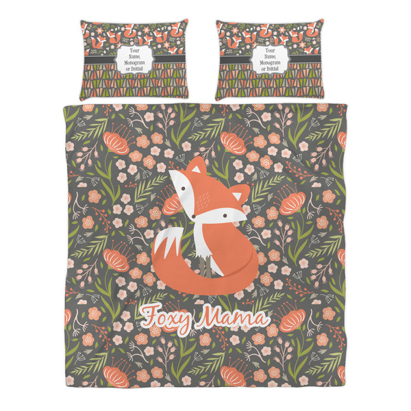 Foxy Mama Duvet cover Set - Queen - Alt Approval