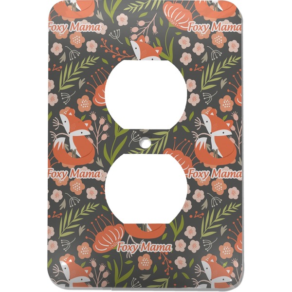 Custom Foxy Mama Electric Outlet Plate