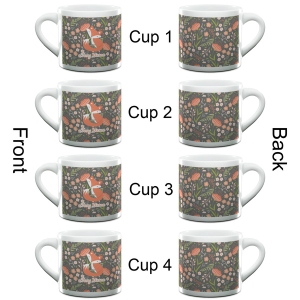 Foxy Mama Espresso Cup - 6oz (Double Shot Set of 4) APPROVAL