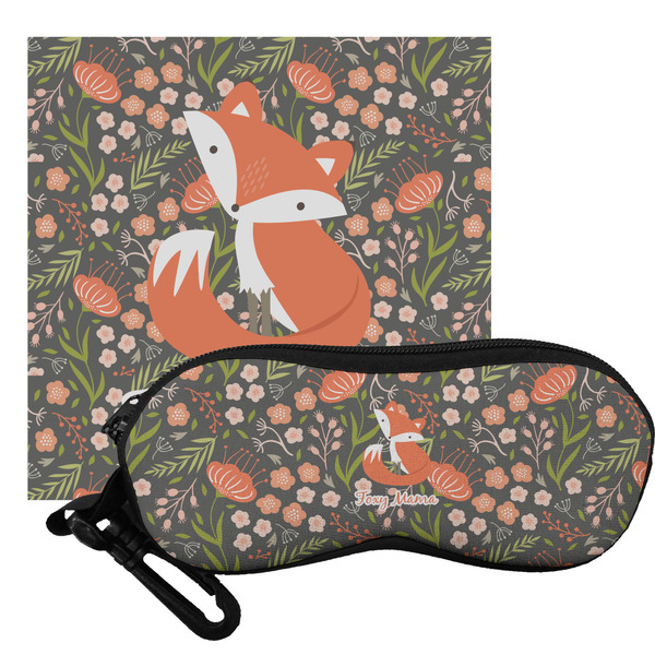 Custom Foxy Mama Eyeglass Case & Cloth
