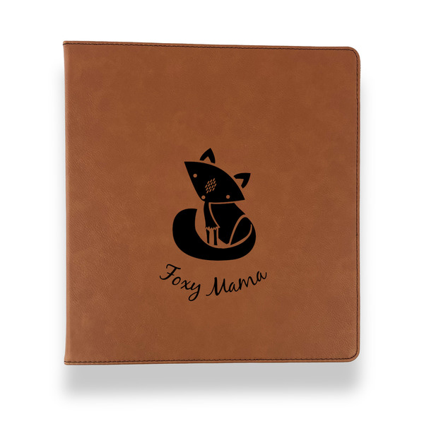 Custom Foxy Mama Leather Binder - 1" - Rawhide