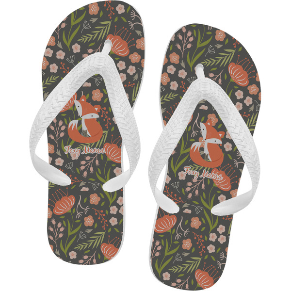 Custom Foxy Mama Flip Flops - Small