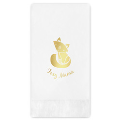 Foxy Mama Guest Napkins - Foil Stamped