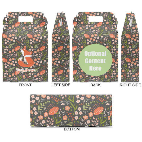 Foxy Mama Gable Favor Box - Approval