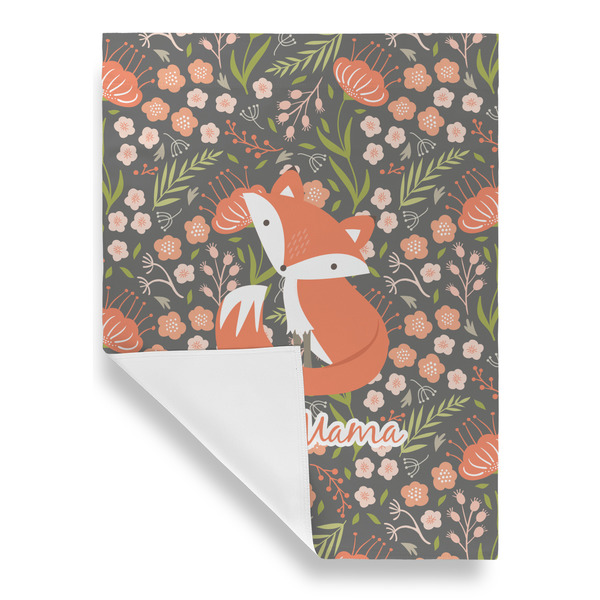 Foxy Mama Garden Flags - Large - Single Sided - FRONT FOLDED