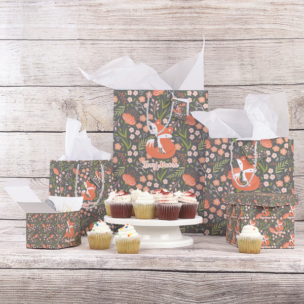 Foxy Mama Gift Bags - In Context
