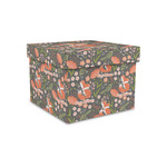 Foxy Mama Gift Box with Lid - Canvas Wrapped - Small