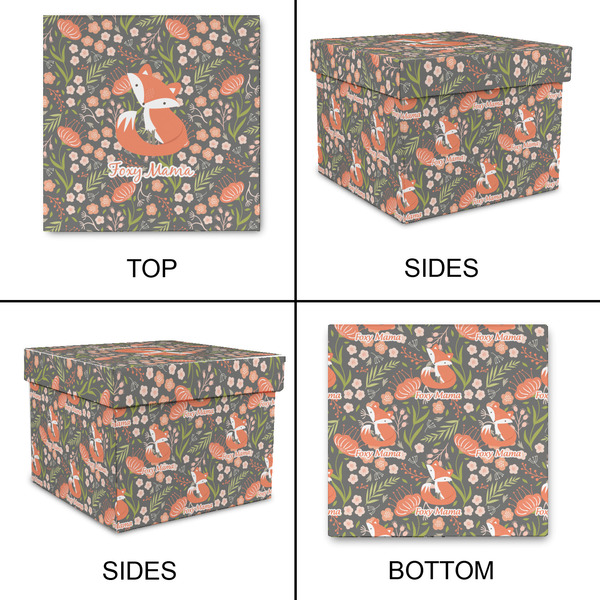 Foxy Mama Gift Boxes with Lid - Canvas Wrapped - XX-Large - Approval