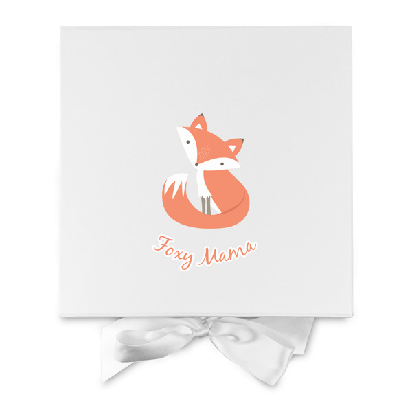 Foxy Mama Gift Boxes with Magnetic Lid - White - Approval