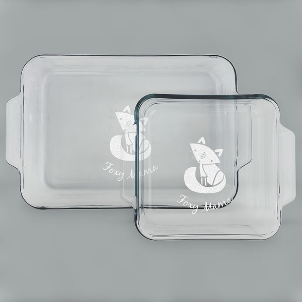 Foxy Mama Glass Baking Dish Set - MAIN (set)