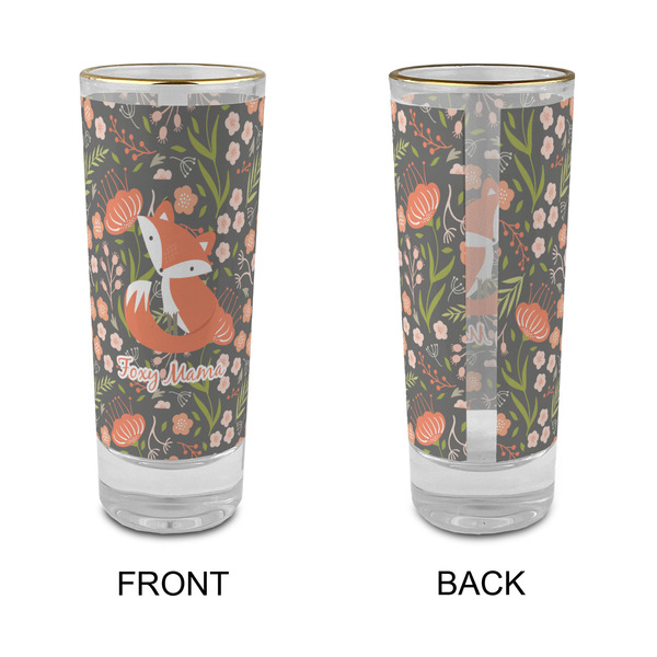 Foxy Mama Glass Shot Glass - 2 oz - Single - APPROVAL