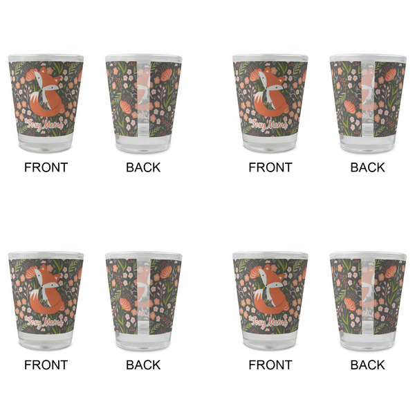Foxy Mama Glass Shot Glass - Standard - Set of 4 - APPROVAL
