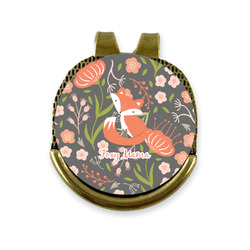 Foxy Mama Golf Ball Marker - Hat Clip - Gold