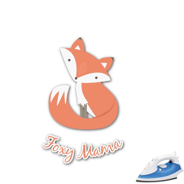 Custom Foxy Mama Graphic Iron On Transfer - Up to 4.5"x4.5"