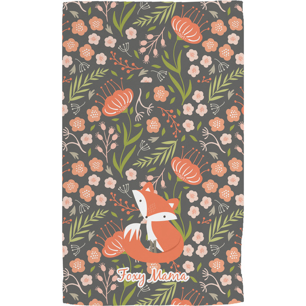 Foxy Mama Hand Towel (Personalized) Full