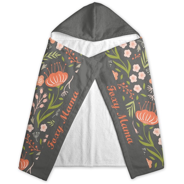 Foxy Mama Hooded Towel - Folded