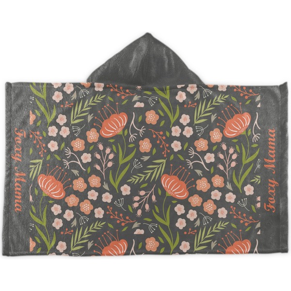 Custom Foxy Mama Kids Hooded Towel