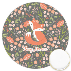 Foxy Mama Printed Cookie Topper - 3.25"
