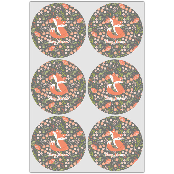 Foxy Mama Icing Circle - Large - Set of 6