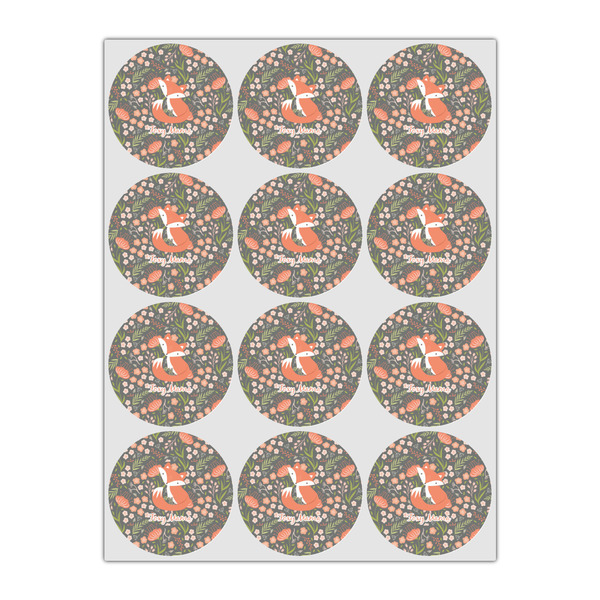 Foxy Mama Icing Circle - Small - Set of 12
