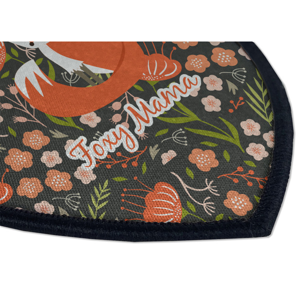 Foxy Mama Iron on Shield 3 Detail