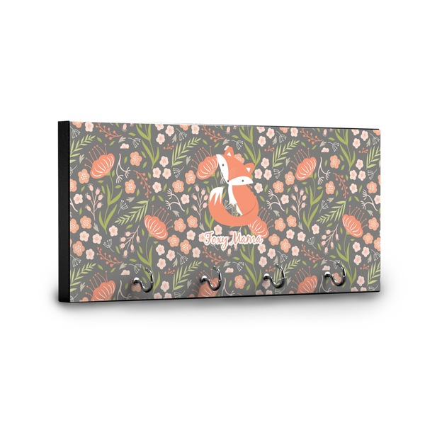 Foxy Mama Key Hanger - Front View with Hooks