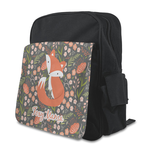Custom Foxy Mama Preschool Backpack