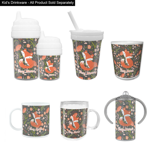 Foxy Mama Kid's Drinkware - Customized & Personalized
