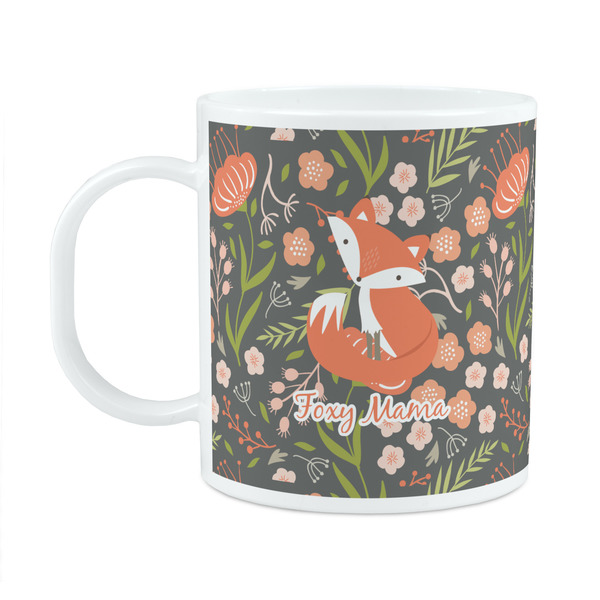Custom Foxy Mama Plastic Kids Mug