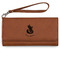 Foxy Mama Ladies Wallet - Leather - Rawhide - Front View