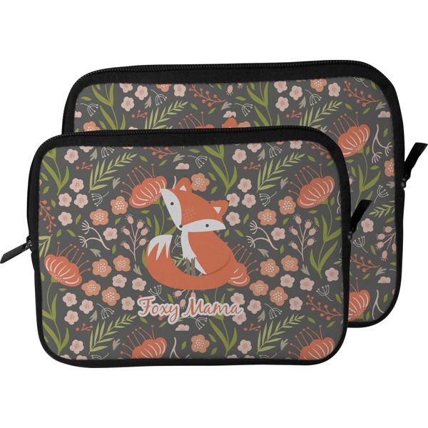 Foxy Mama Laptop Sleeve (Size Comparison)
