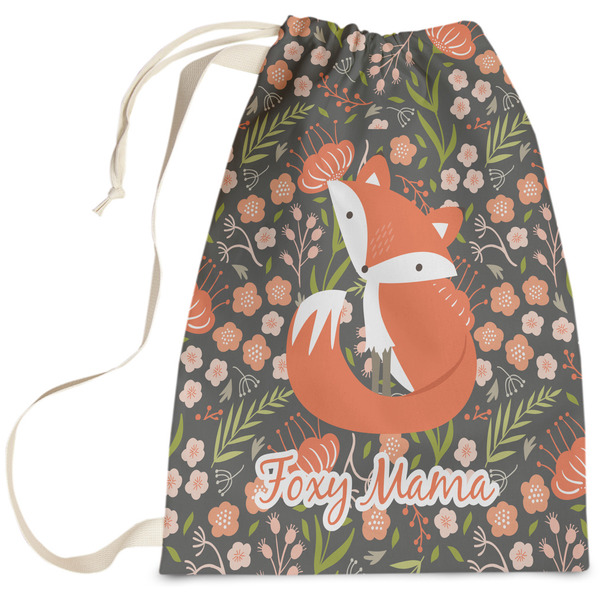 Custom Foxy Mama Laundry Bag