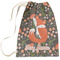 Foxy Mama Large Laundry Bag - Front View