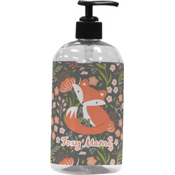Foxy Mama Plastic Soap / Lotion Dispenser (16 oz - Large - Black)
