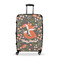 Foxy Mama Suitcase - 28" Large - Checked