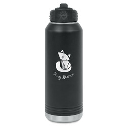 Foxy Mama Water Bottle - Laser Engraved - Front