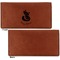 Foxy Mama Leather Checkbook Holder Front and Back Single Sided - Apvl