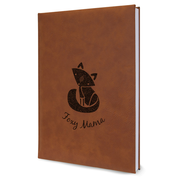 Custom Foxy Mama Leather Sketchbook