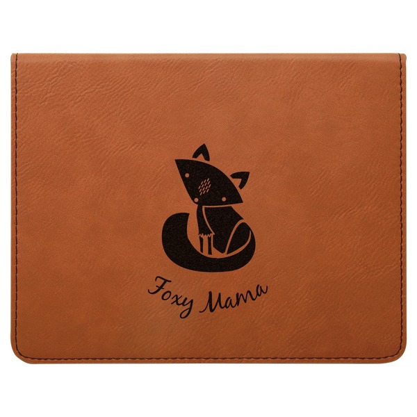 Foxy Mama Leatherette 4-Piece Wine Tool Set Flat